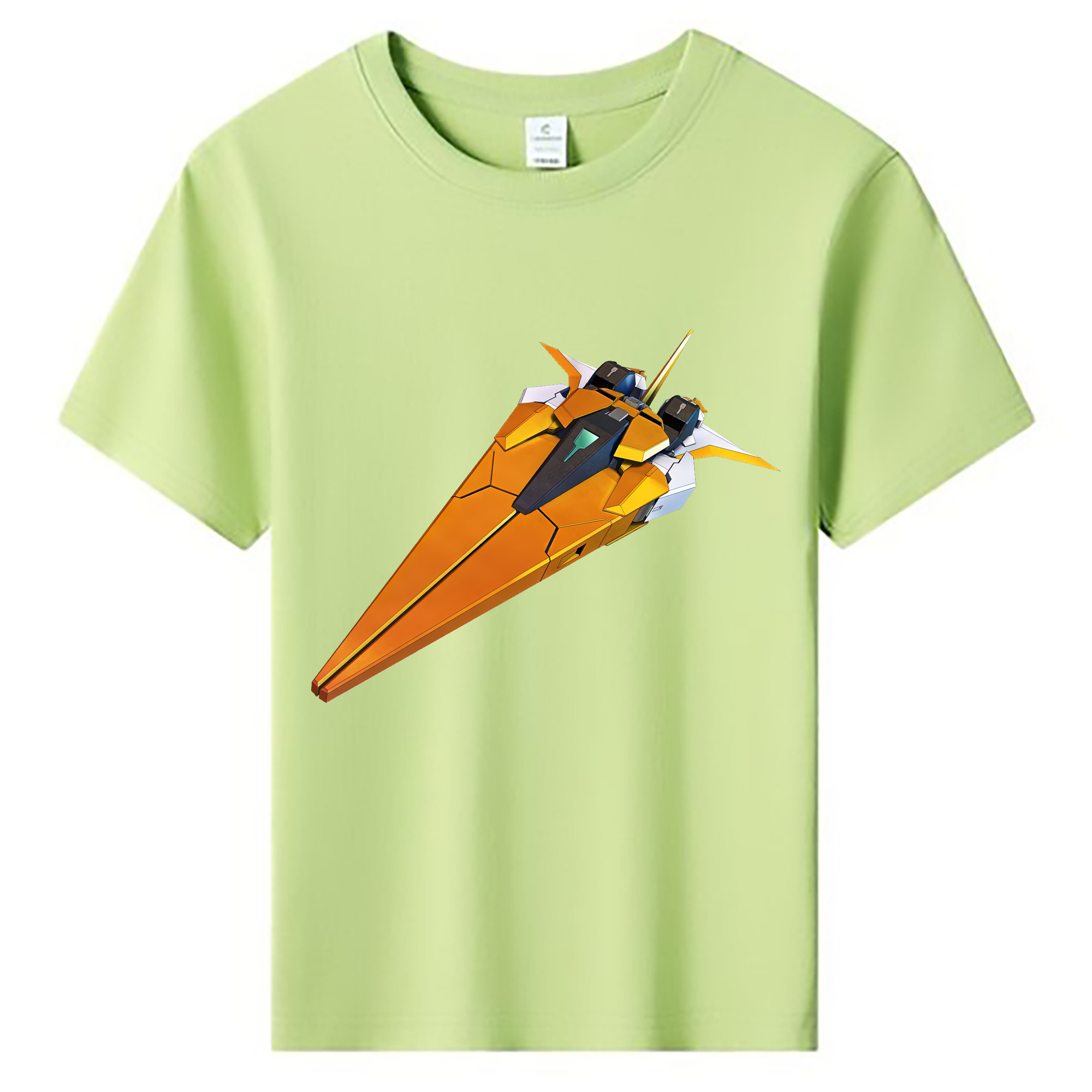 （画像用） 機動戦士ガンダム Mobile Suit Gundam 綿100％キッズTシャツ（フロントプリント）